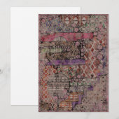Abstraktes Ethno-Muster - Folklore Art 1 (Vorne/Hinten)