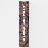 Abstraktes Ethno-Muster - Folklore Art 1 Banner (Vertikal)