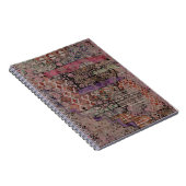 Abstraktes Ethno-Muster - Folklore Art 1 Notizblock (Rechte Seite)