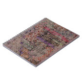Abstraktes Ethno-Muster - Folklore Art 1 Notizblock (Linke Seite)