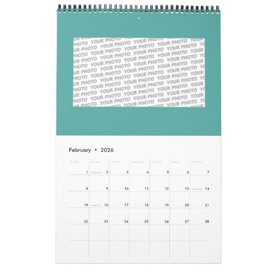 Abstraktes Ethno-Muster - Folklore Artikel 2 Kalender (Feb 2026)