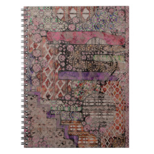 Abstraktes Ethno-Muster - Folklore-Kunst 1 Notizblock