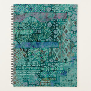 Abstraktes Ethno-Muster - Folklore-Kunst 2 Planer
