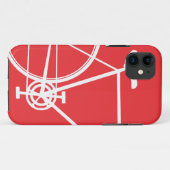 Abstraktes FahrradiPhone 5 Fall Case-Mate iPhone Hülle (Rückseite (Horizontal))