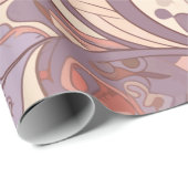 Abstraktes Faltpapier Pastell Geschenkpapier (Rolleneckpunkt)