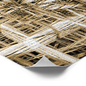 Abstraktes Fantasy-Bauplakat Poster (Ecke)