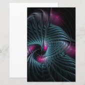 Abstraktes Fantasy-Fraktal (Vorne/Hinten)