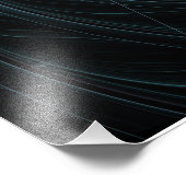 Abstraktes Fantasy-Fraktal Fotodruck (Ecke)