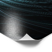 Abstraktes Fantasy-Fraktal Fotodruck (Ecke)