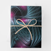 Abstraktes Fantasy-Fraktal Geschenkpapier Set (Beispiel)