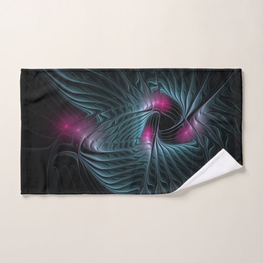 Abstraktes Fantasy-Fraktal Handtuch (Handtuch)