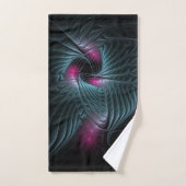 Abstraktes Fantasy-Fraktal Handtuch (Handtuch)