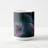 Abstraktes Fantasy-Fraktal Kaffeetasse (Mittel)