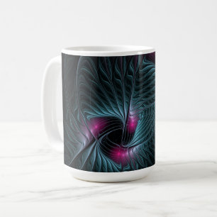 Abstraktes Fantasy-Fraktal Kaffeetasse