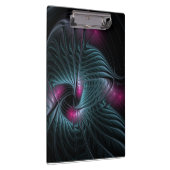 Abstraktes Fantasy-Fraktal Klemmbrett (Rechts)