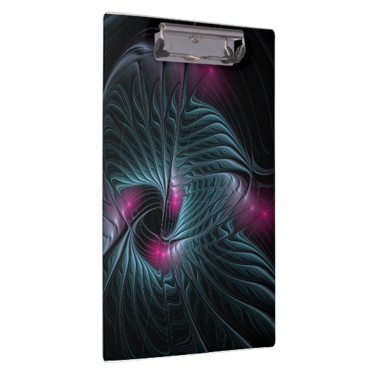 Abstraktes Fantasy-Fraktal Klemmbrett (Rechts)