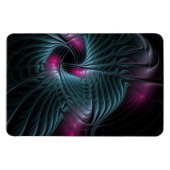 Abstraktes Fantasy-Fraktal Magnet (Horizontal)