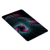 Abstraktes Fantasy-Fraktal Magnet (Rechte Seite)