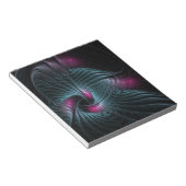 Abstraktes Fantasy-Fraktal Notizblock (angewinkelt)