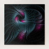 Abstraktes Fantasy-Fraktal Puzzle (Horizontal)