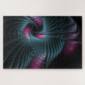 Abstraktes Fantasy-Fraktal Puzzle (Horizontal)