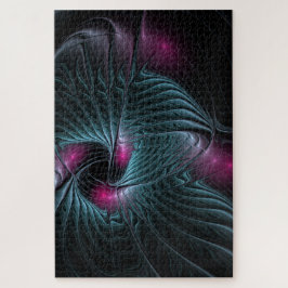 Abstraktes Fantasy-Fraktal Puzzle