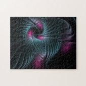 Abstraktes Fantasy-Fraktal Puzzle (Horizontal)