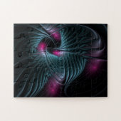 Abstraktes Fantasy-Fraktal Puzzle (Horizontal)