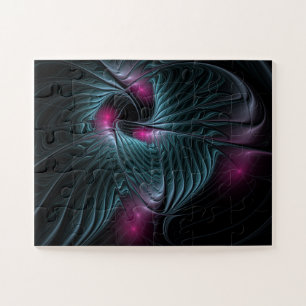 Abstraktes Fantasy-Fraktal Puzzle