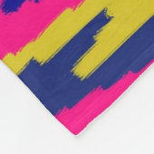 Abstraktes Farbbuch Fleecedecke (Ecke)