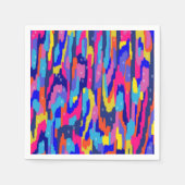 Abstraktes Farbbuch Serviette (Vorderseite)