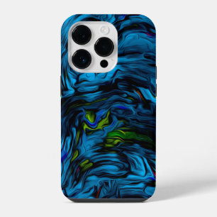 Abstraktes farbenfrohes Glitch-iPhone / iPad-Case iPhone 14 Pro Hülle
