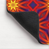 Abstraktes farbenfrohes Muster Mousepad (Ecke)