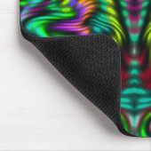 Abstraktes farbenfrohes Muster. Mousepad (Ecke)