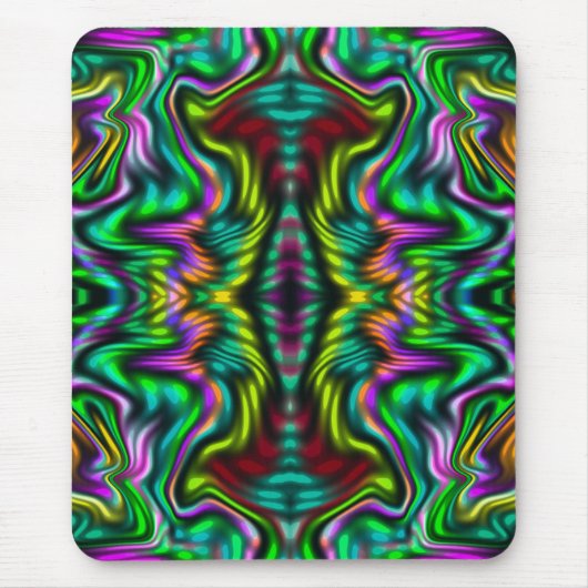Abstraktes farbenfrohes Muster. Mousepad (Vorne)