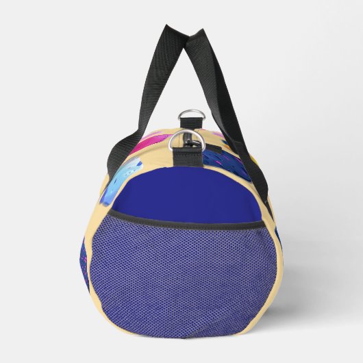 Abstraktes Farbenmuster Duffle Bag (Rechts)