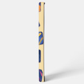 Abstraktes Farbenmuster Samsung Galaxy Hülle (Linke Seite)