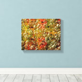 Abstraktes Farbenspiel Leinwanddruck (Insitu (Holzboden))