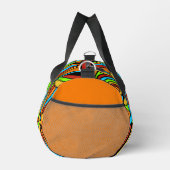 Abstraktes farbiges Design Duffle Bag (Rechts)