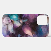 Abstraktes farbiges Öl, Acrylmalerei  Case-Mate iPhone Hülle (Rückseite (Horizontal))