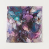Abstraktes farbiges Öl, Acrylmalerei Wandteppich (Vorderseite (Horizontal))
