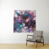 Abstraktes farbiges Öl, Acrylmalerei Wandteppich (Beispiel)