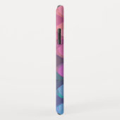 Abstraktes Farbkreislauffarben-Monogramm Case-Mate iPhone Hülle (Hinten/Rechts)