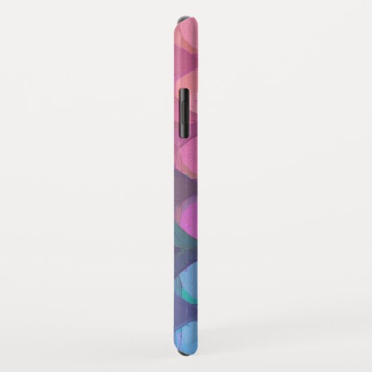 Abstraktes Farbkreislauffarben-Monogramm Case-Mate iPhone Hülle (Hinten/Rechts)