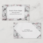 abstraktes Farbkreismuster Visitenkarte (Vorne/Hinten)