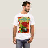 Abstraktes Farbmuster 4 T-Shirt (Vorne ganz)