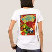 Abstraktes Farbmuster 4 T-Shirt (Rückseite)