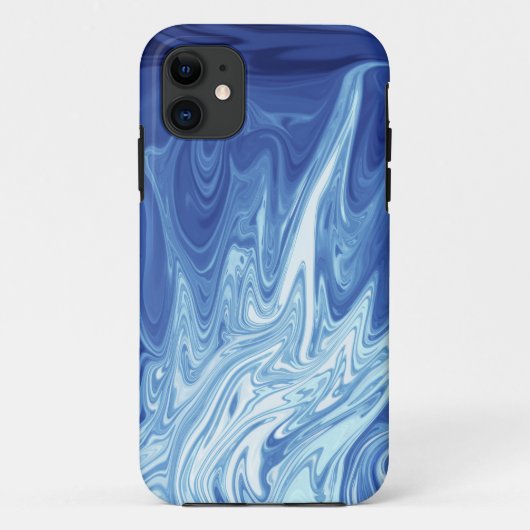 Abstraktes Farbmuster Case-Mate iPhone Hülle (Rückseite)