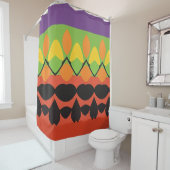 Abstraktes Farbmuster fett Duschvorhang (Beispiel)