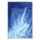 Abstraktes Farbmuster Fotodruck (Vorne)